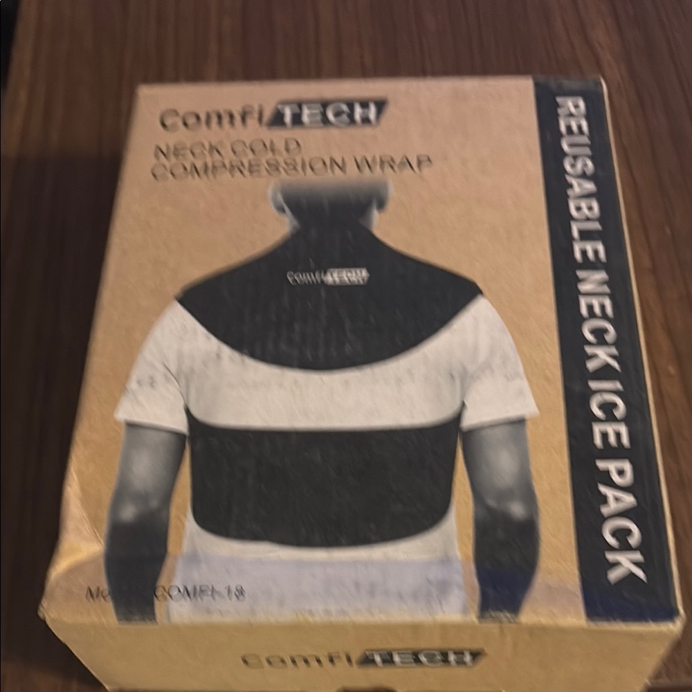 Black Neck Cold Compression Wrap - image 1